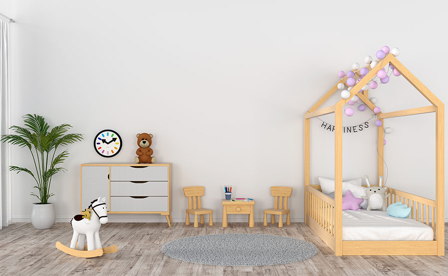 روانشناسی رنگ سفید در اتاق خواب نوزاد