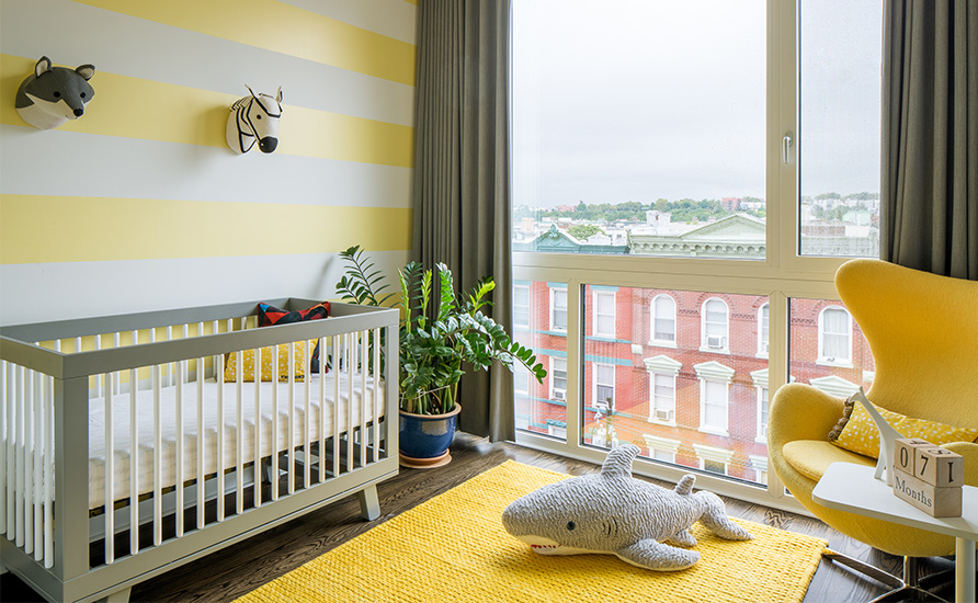 انتخاب رنگ اتاق خواب نوزاد