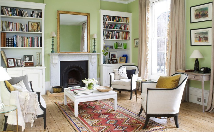 اثرات روانشناختی رنگ سبز در طراحی داخلی خانه